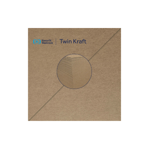 twin kraft, smurfit west rock, paper trend, secondary pulp, top and reverse kraft pulp brown